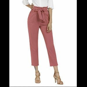 ‼️SALE‼️ Freeprance Paper Bag Pants Elastic Waist